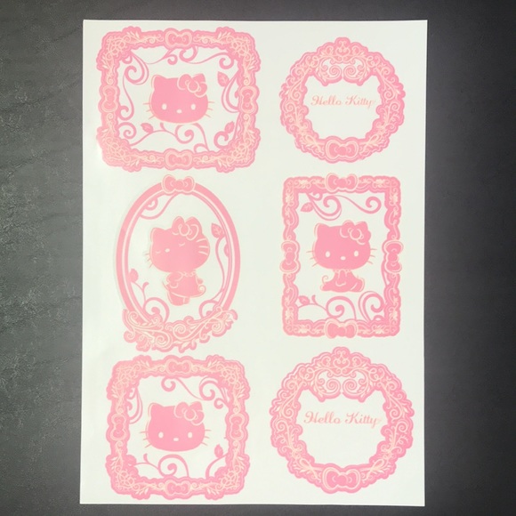 Hello Kitty Sanrio Glow in the Dark Wall Decals - Picture 8 of 10